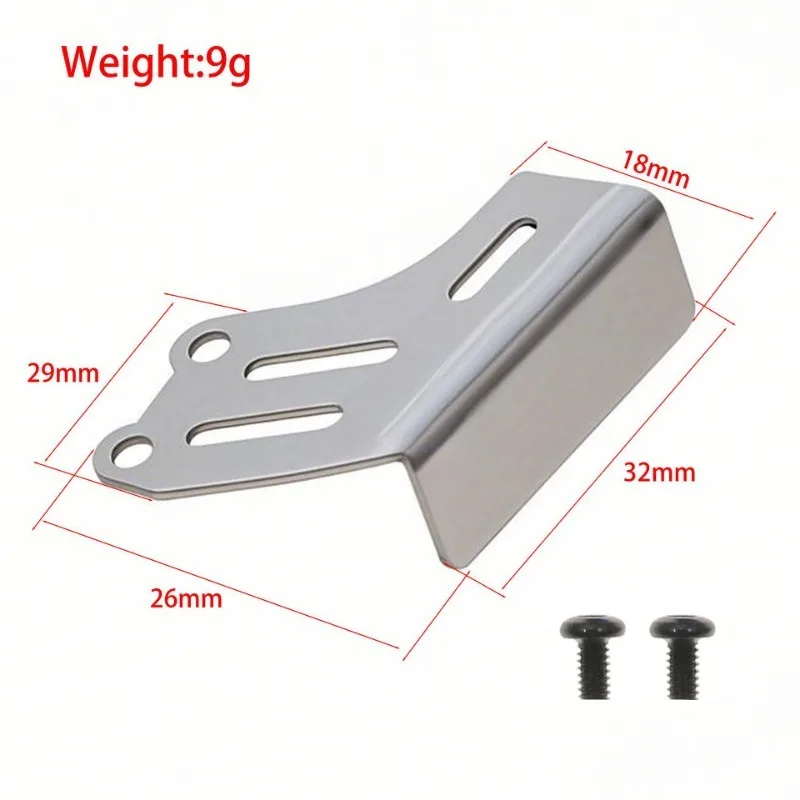 Protetor de guia de corrente de metal para LOSI 1/4 Promoto-MX Peças de atualização de motocicleta Acessórios