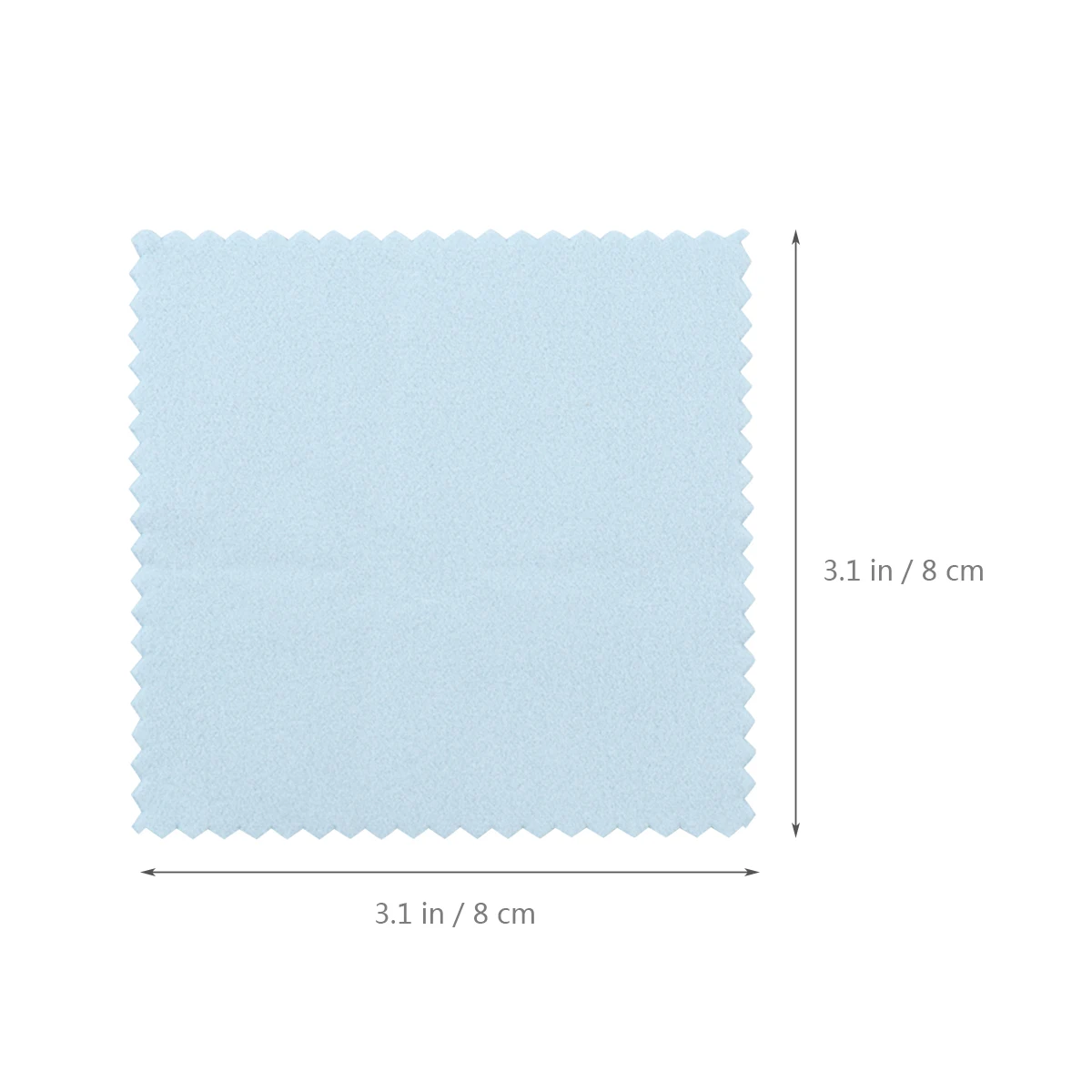 

50pcs Jewelry Cleaning Cloth Soft Durable Portable Remove Scratches Tarnish Silver Platinum Polishing Wiping Cloth Jewelry Tool