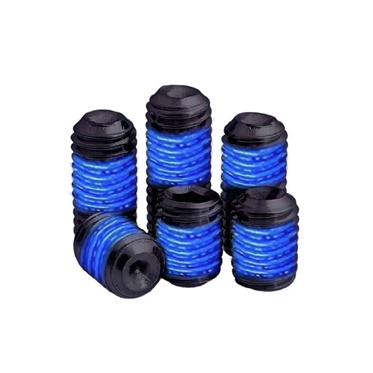 12.9 Grade Hexagonal Concave End Coated With Adhesive Anti Loosening Set Screw M2M3M4M5M6M8