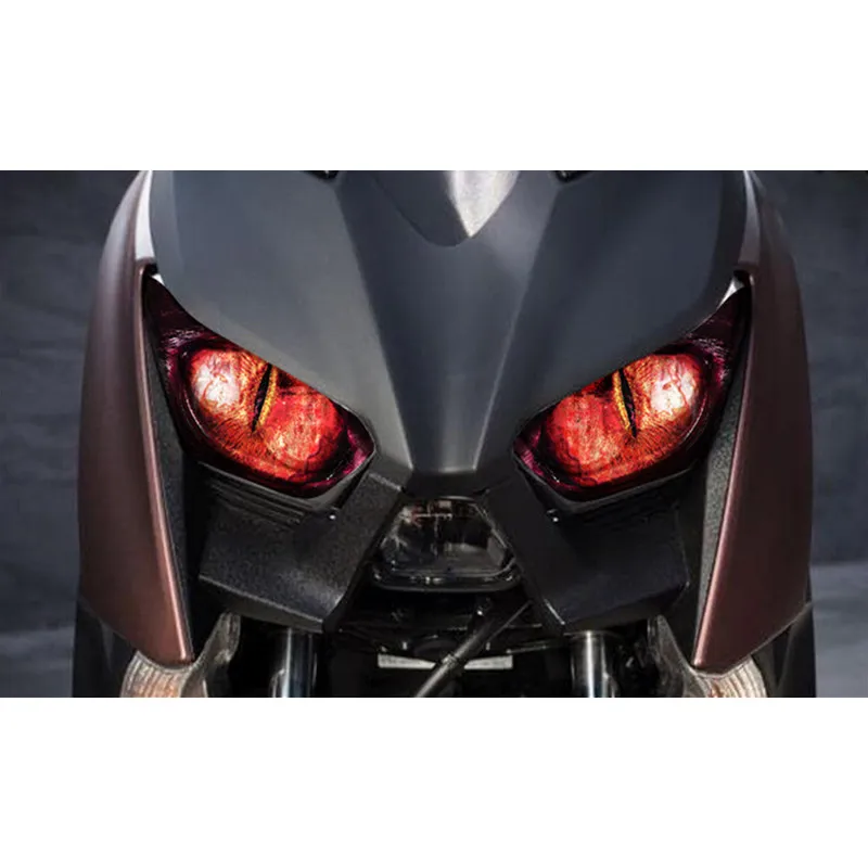 Pegatina de protección de faros de motocicleta, accesorios para Yamaha Xmax 300, Xmax 250, 2017, 2018 B