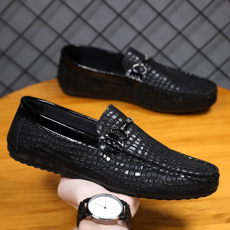 

Mens Shoes Leather Male Men's Men Oxfords Dress Shoes for Men Luxury Designer Loafers Platform Men Leather Man Shoes