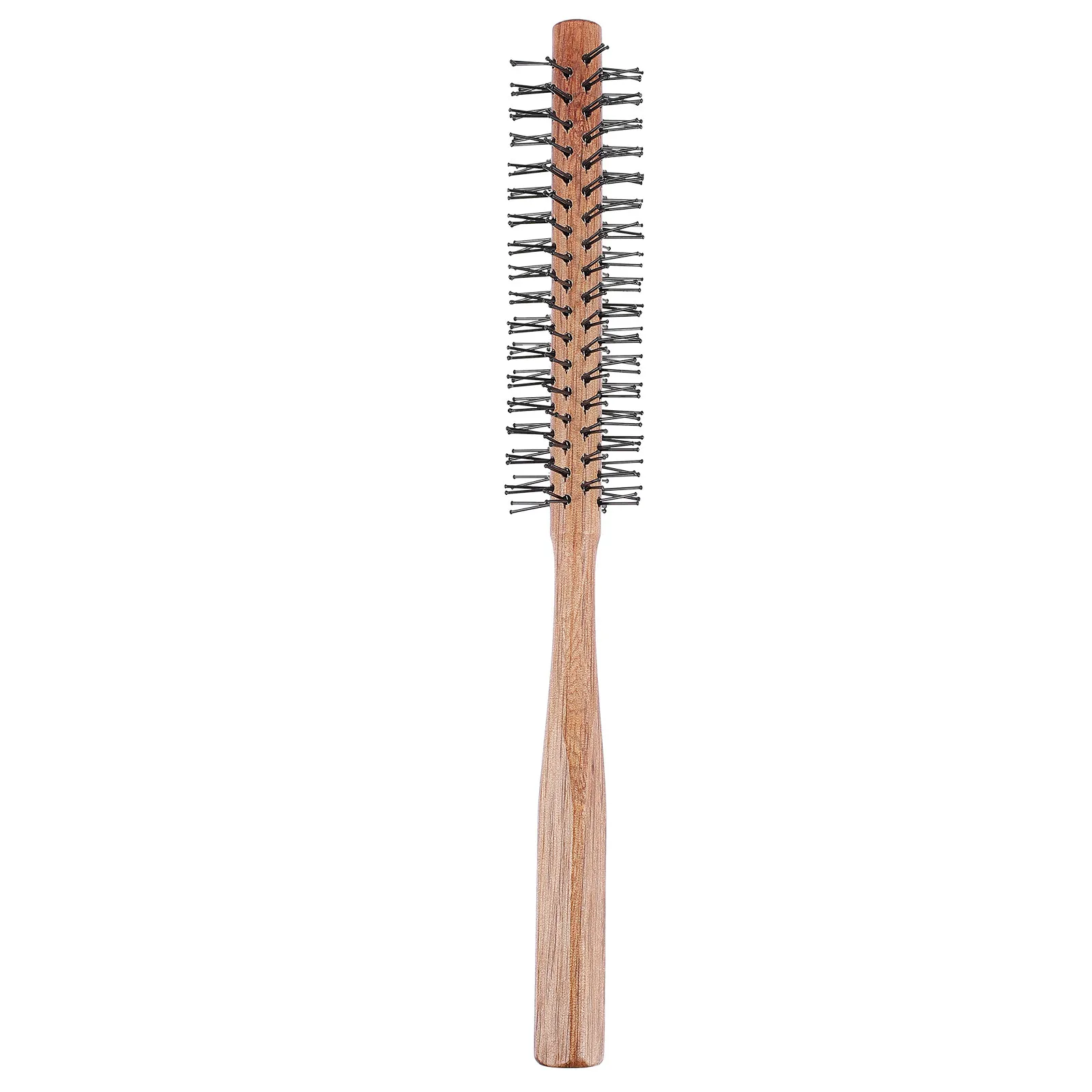 

1Pcs Professional Rolling Cylinder Comb Wooden Hair Styling Comb for Scalp Massage Curly Hair Care Barbershop Salon Gift