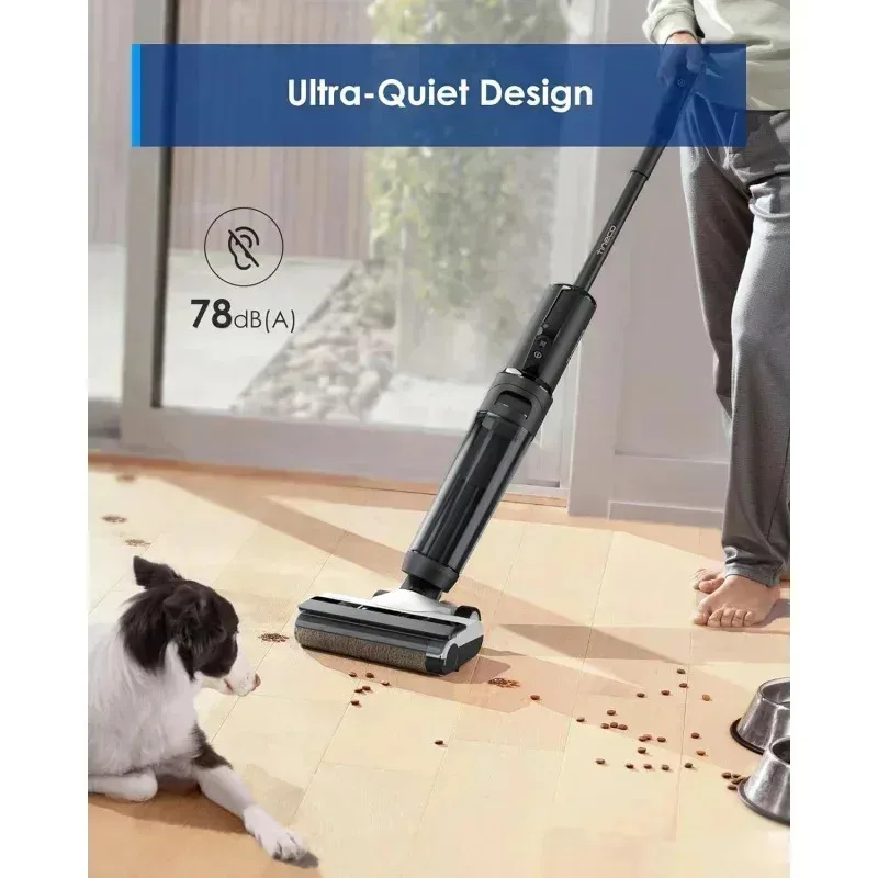 PMD4-TTinecoes 스마트 습식 건식 진공 청소기, 바닥 청소기 겸용 무선 진공 청소기, 경량 핸드헬드, Floor ONE S5 콤보