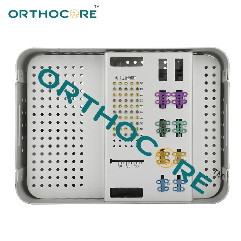 TTA instrument kit tibial tubercle propulsion instrument kit TTA cage rapid titanium veterinary  instrument pet