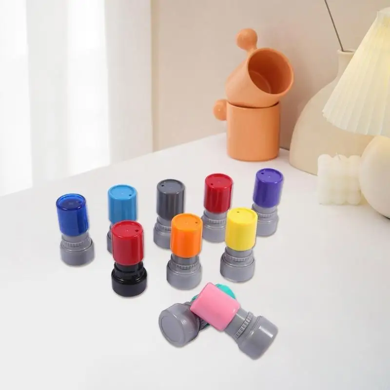 Y5LB Teacher Reward Stamp Classroom Reward Stamp Photosensitive Stamp for Homework Feedback and Classroom Activity