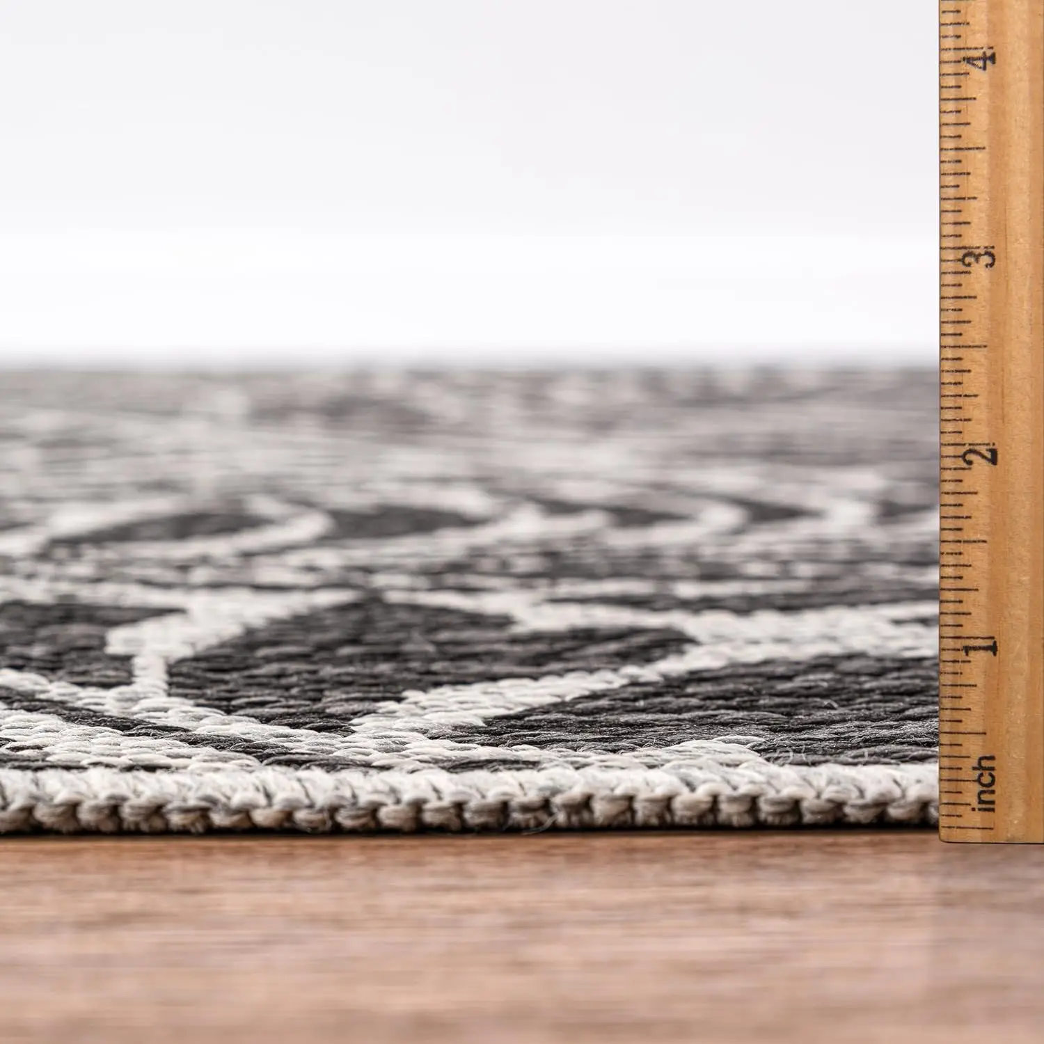 Keen Home Design Terrace Outdoor Area Rug - Washable Indoor/Outdoor Rug for Patio, Kitchen, Balcony, Beach, Deck and Porch