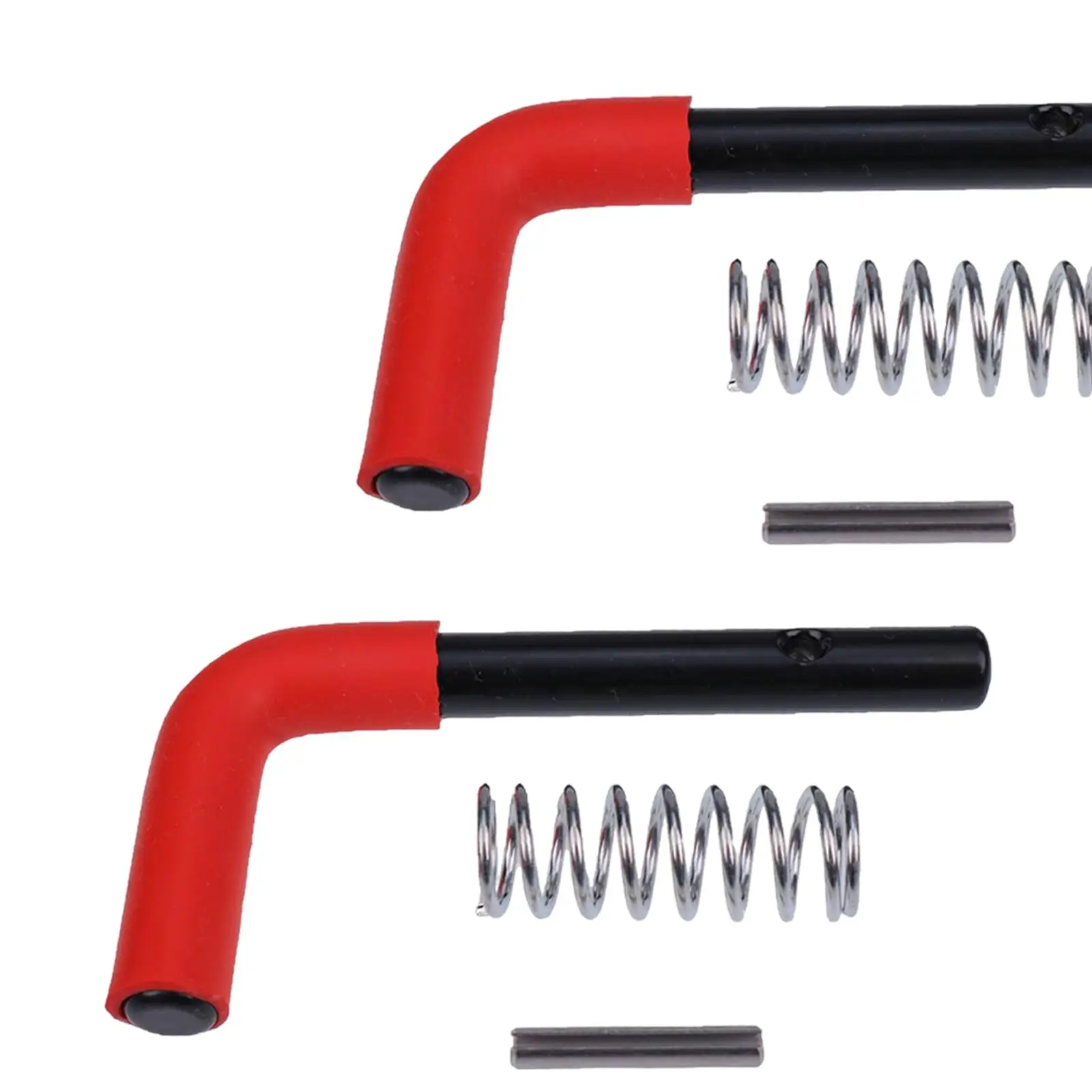 2 broches de verrouillage de support 67844, équipement pratique et Portable, accessoires robustes noirs et rouges, raccords de remplacement professionnels robustes