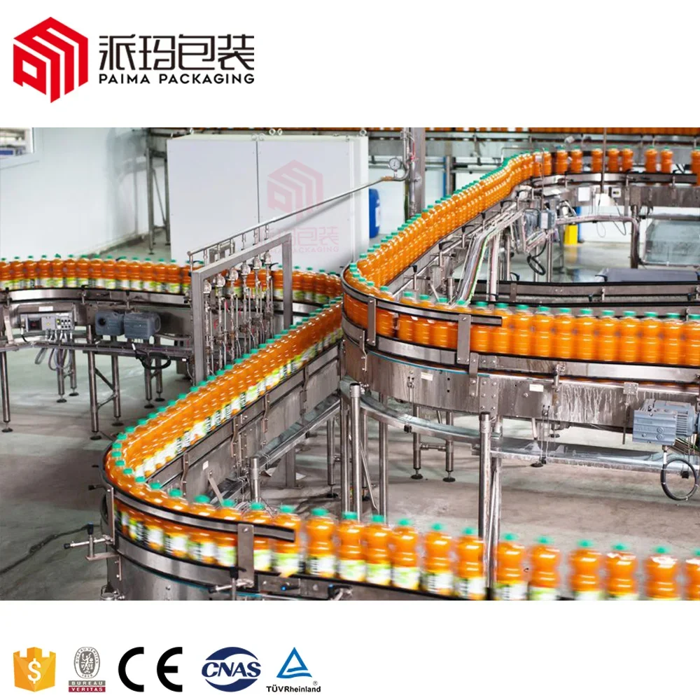 juicer bottle pet filling fruit juice latest technology pulp juice bottling labeling capping filling juice machinery automatic