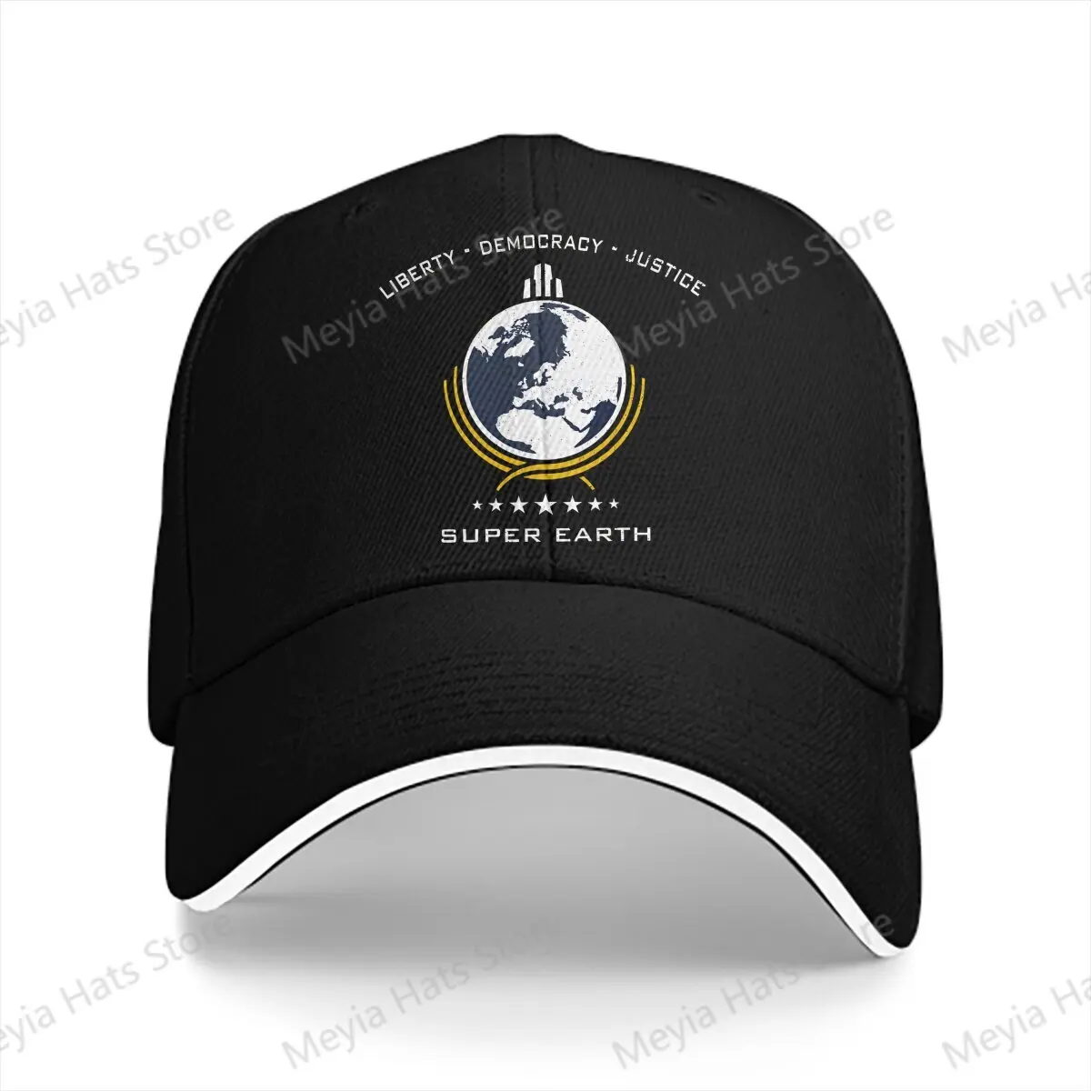 Super Earth Diving Into Hell For Liberty Men Baseball Caps Peaked Cap Sun Shade Cycling Hat Helldivers 2 Malevelon