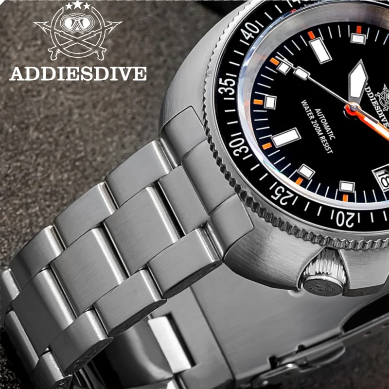 ADDIESDIVE AD2081 Watch For Man BGW9 Super Luminous 20Bar Waterproof Sapphire Glass Japan NH35A Automatic Mechanical Watches
