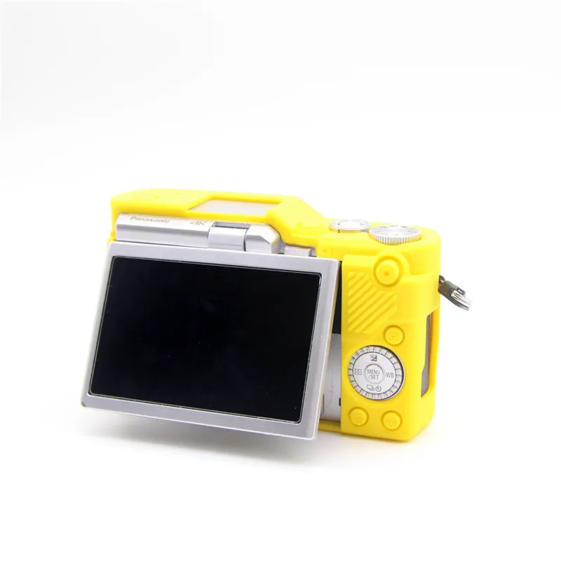 Siliconen Rubber Pantser Huid Case Body Cover Protector Voor Panasonic Lumix Gf10 Gf9 Spiegelloze Camera Shell Beschermende Video Tas