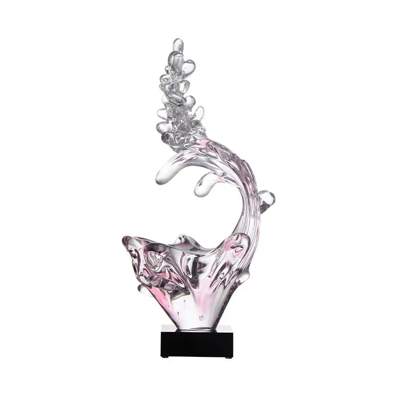 Glazed ornaments, light luxury and high-end living room, office entrance housewarming gifts