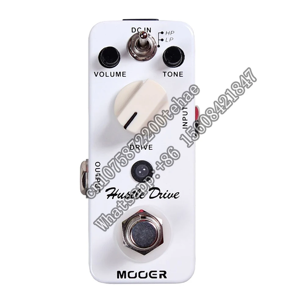 Mooer Mds2 Guitar Pedal Hustle Drive Distortion Effect Pedal for Guitar Parts Distortion Electric Guitar Effect Pedal Accessorie