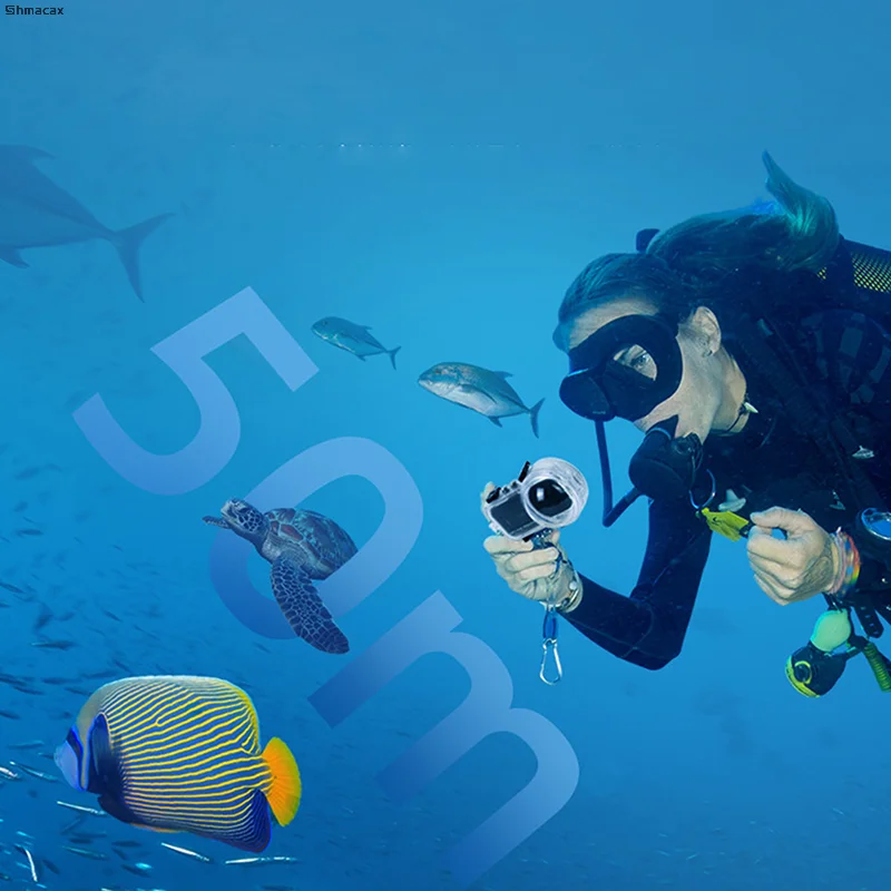 Invisible Dive Case 50M Waterproof Housing Cover Underwater Diving Box Shell Protect Frame For Insta360 X4 Camera Accessories