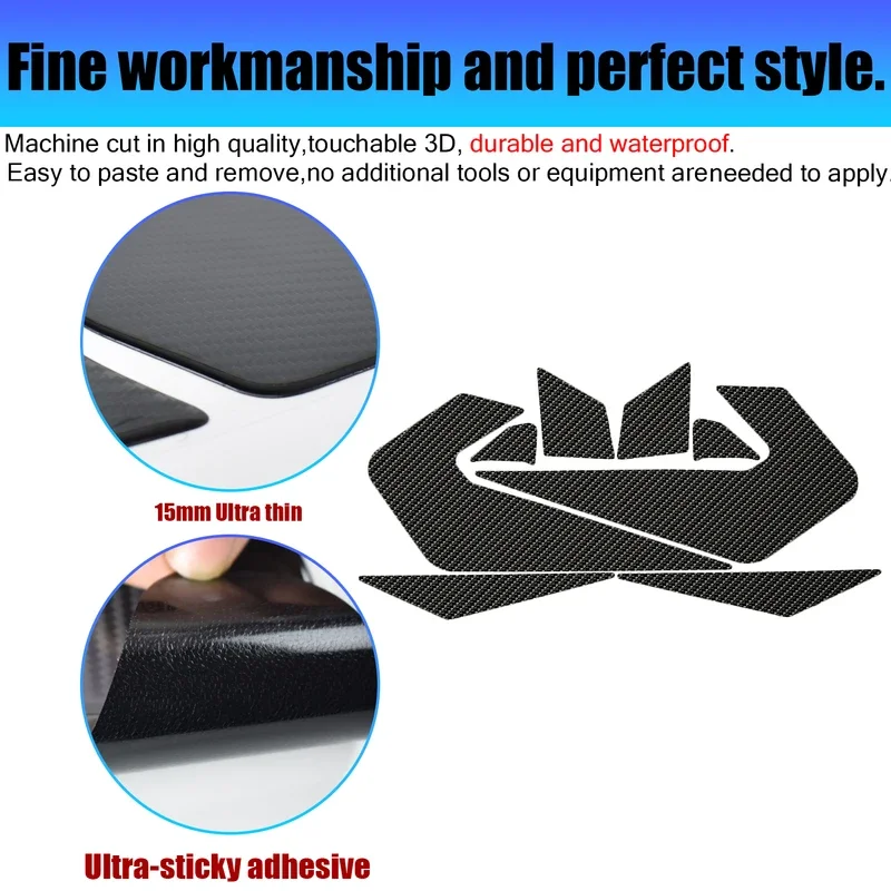 For HONDA NT 1100 NT1100 2021-2023 Motorcycle Anti Slip Fuel Oil Tank Pad Side Knee Grip Decal Protector Water Proof Sticke 3D