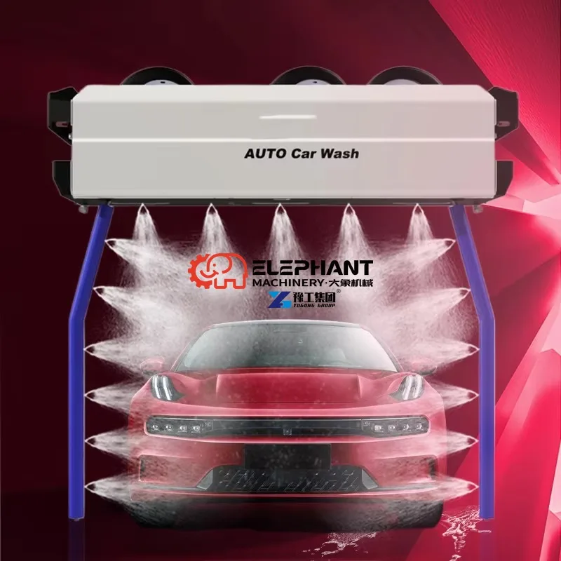 New Fully Factory Price 360 Intelligent Automatic Control Touchless Vehicle Car Wash Cleaning Machine