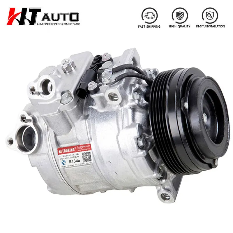 For BMW E38 E52 E39 540i 740i Z8 V8 A/C Compressor and Clutch  64526910460 64526911342 447170-8729 447160-0342 4471708729