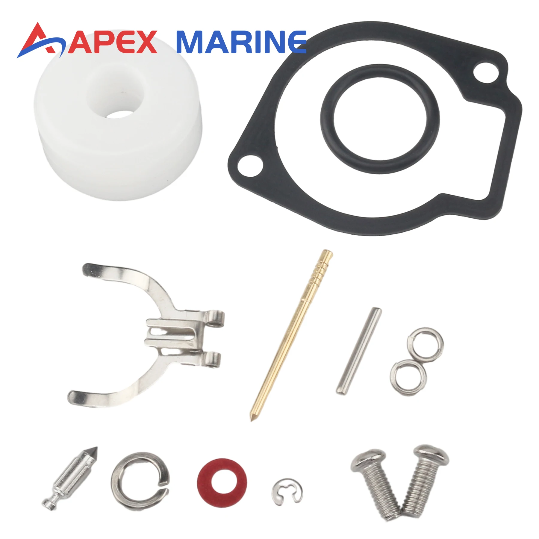 

3F0-87122-0 Boat Motor Carburetor Repair Kit for Tohatsu Nissan Marine Outboard 2-Stroke 2.5 3.5 HP Parts 3F0-87122-1 3F0871221