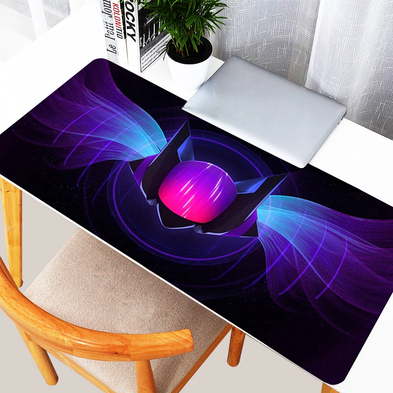 

League Of Legends Sona Mouse Pad Laptop Purple Anime Keyboard Rug XXL Sexy Girl Kawaii Desk Mat Computer Gamer Cabinet Mousepad