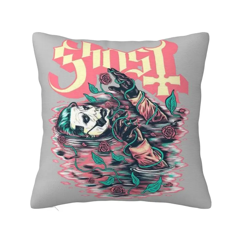 

Custom Vintage G-Ghostes Band Cushion Cover Home Decorative Printing Throw Pillow Case for Car Double Side