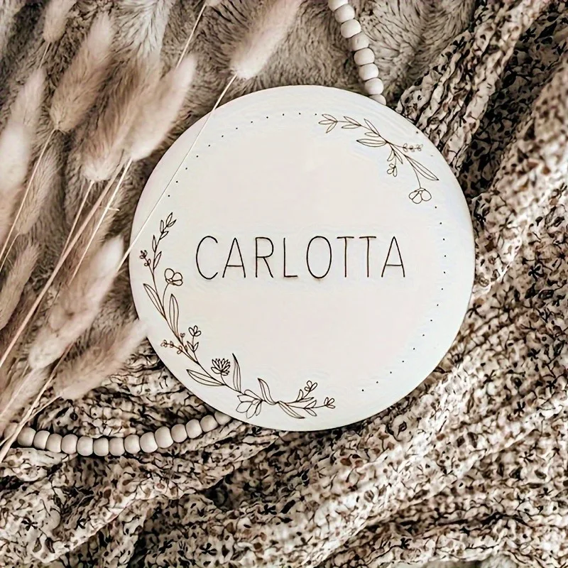 10/30/50pcs Personalized Wood Wedding Name Tags Coaster Custom Place Cards for Guest Seating Rustic Table Decor Party Favours