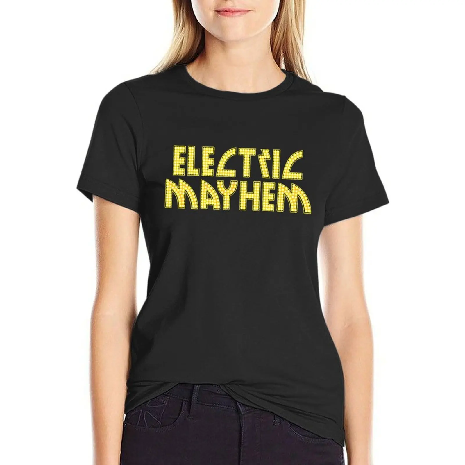 

Electric Mayhem T-Shirt animal prinfor blanks quick drying t-shirts for Women graphic tees funny