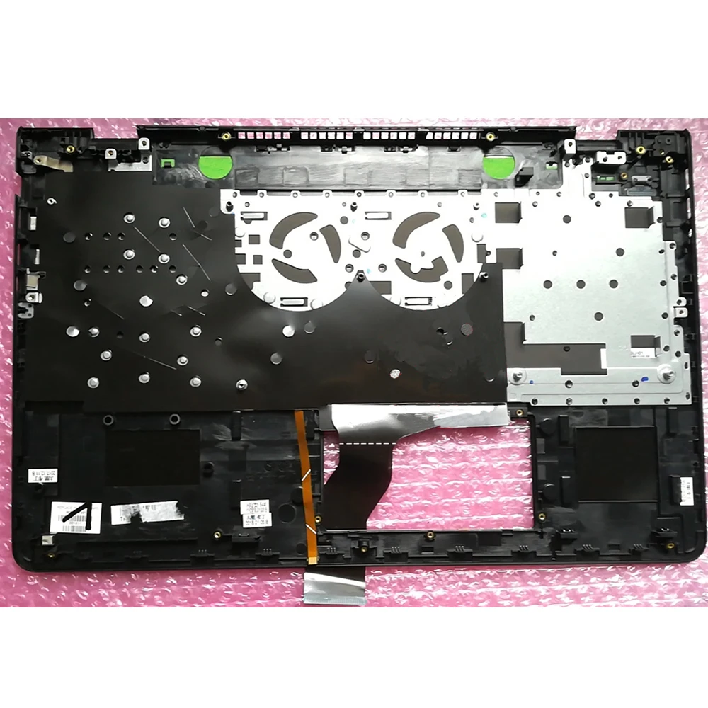 95% New Original For HP Pavilion Power 15-CB 15-CK TPN-Q193 Series Palmrests Upper Case C Cover US Keyboard Backlit White/Green