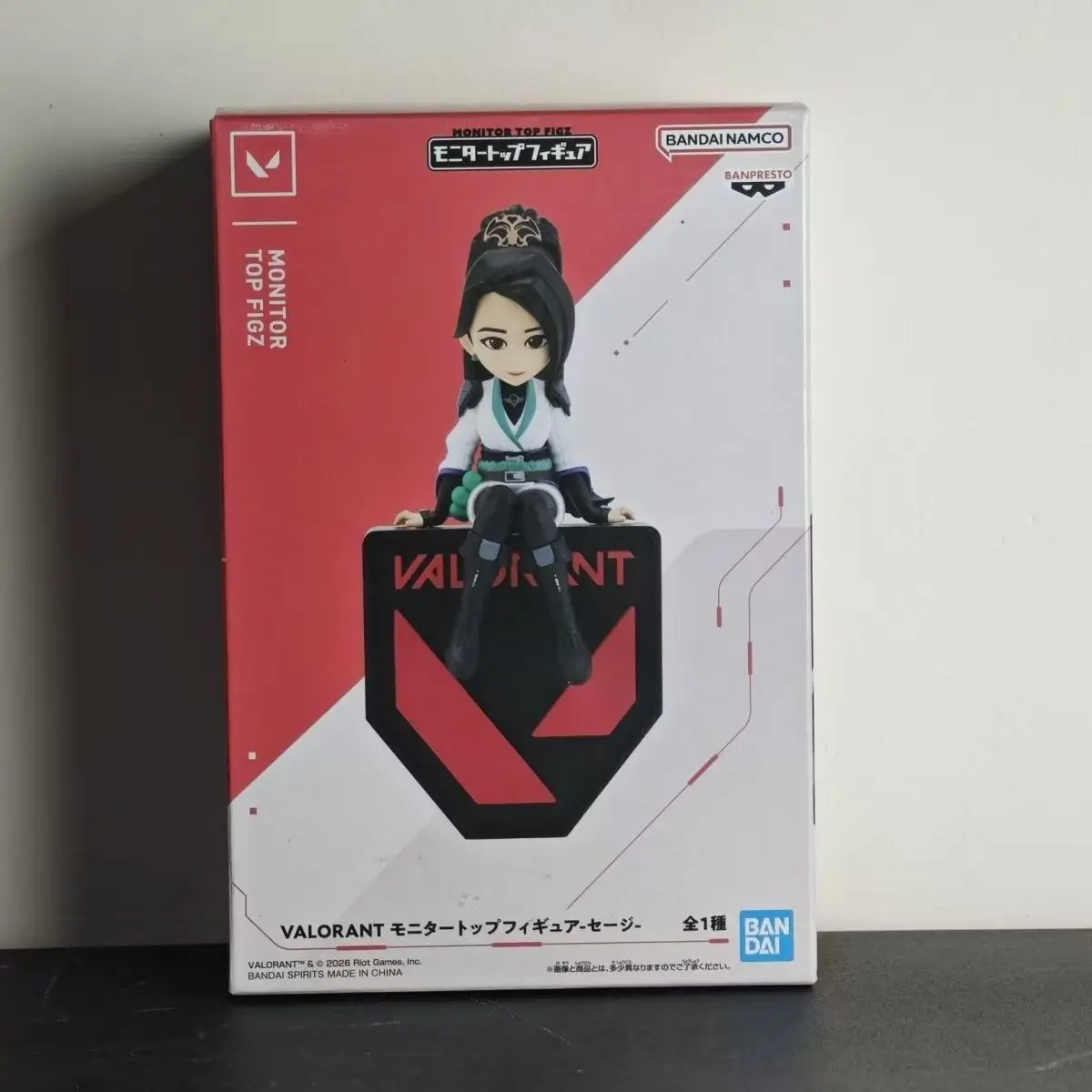 Original Bandai The Sage From VALORANT Game Action Figure PVC BANPRESTO Figurine Model Toys Gift