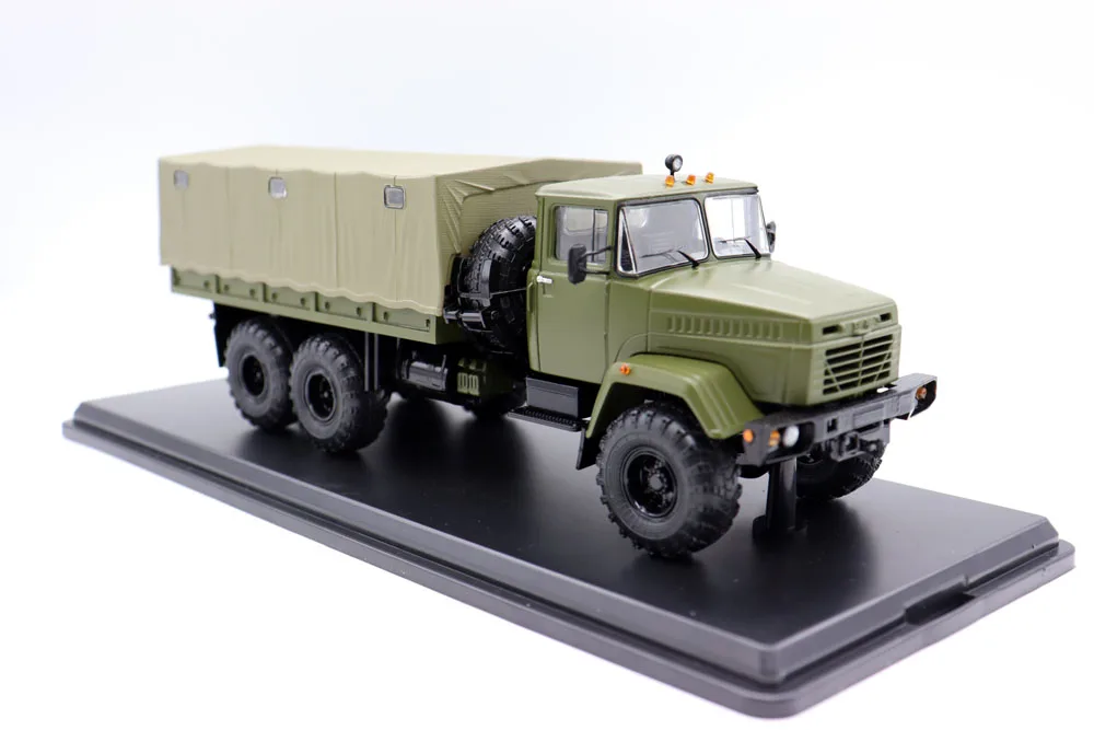 New SSM 1/43 Sclae KrAZ 214 Truck USSR Military Vehicle Diecast Alloy Toy Cars By Start Scale Models for collection