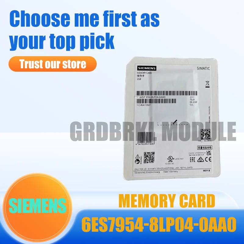 

New Original SIEMENS 6ES7954-8LP04-0AA0 6ES7 954-8LP04-0AA0 Memory card