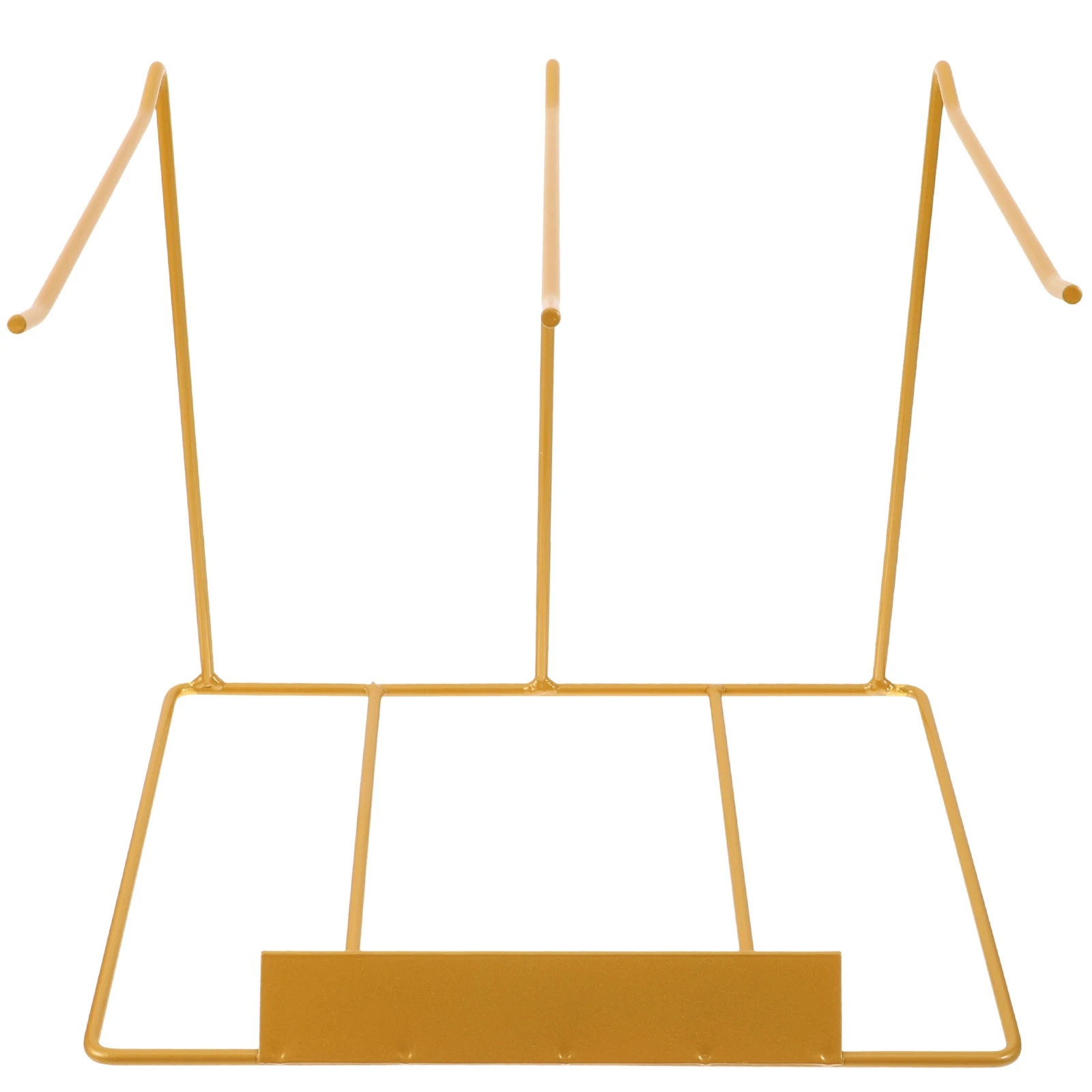 

Metal Necklace Holder 3 Tier Gold Jewelry Display Rack Lightweight Travel Home Decor ganizer for Girls Necklace Stand