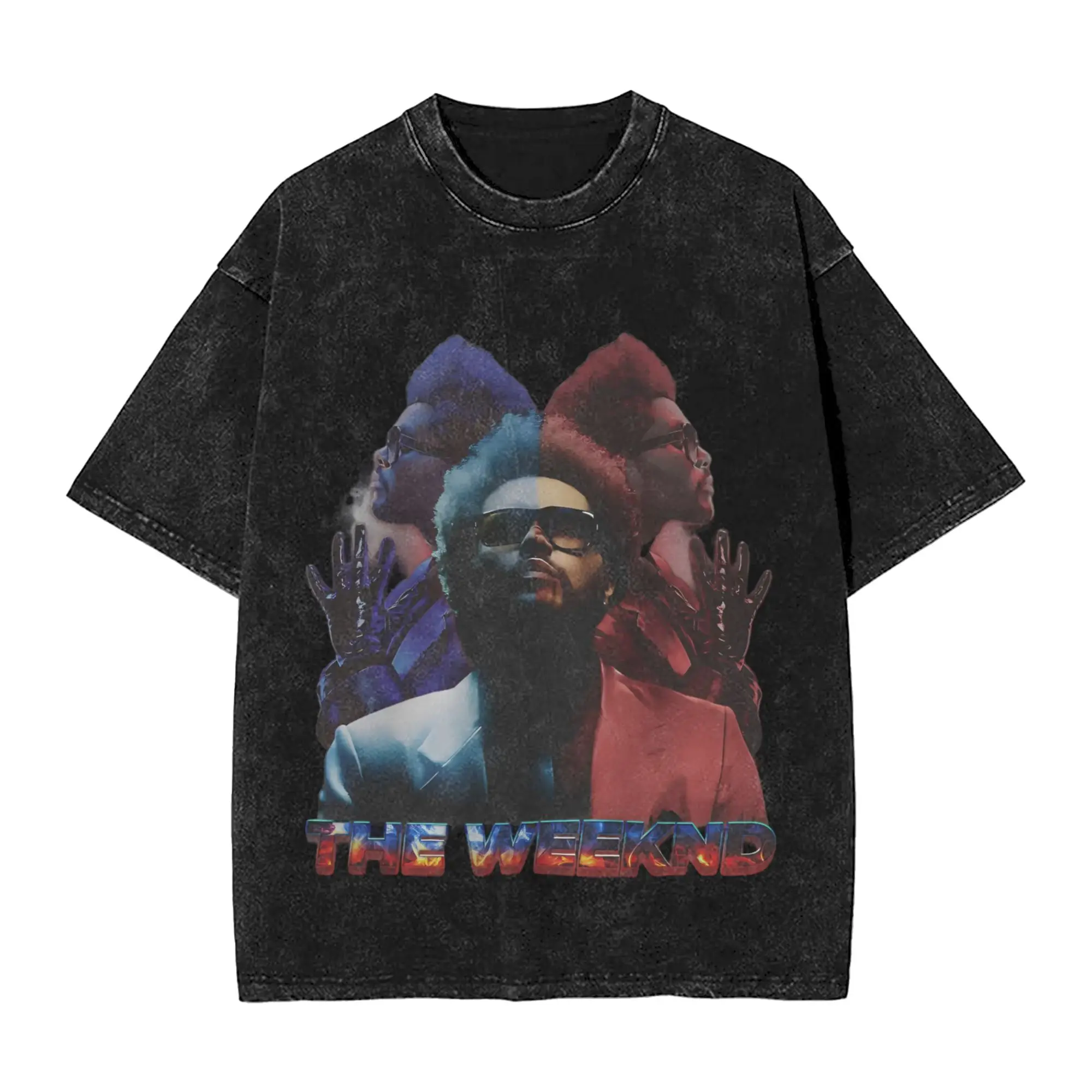 Summer The Weeknds After Hours til Dawn Stadium Tour 2026  Washed Shirt Apparel Oversize T-Shirts  for Men Women Tees