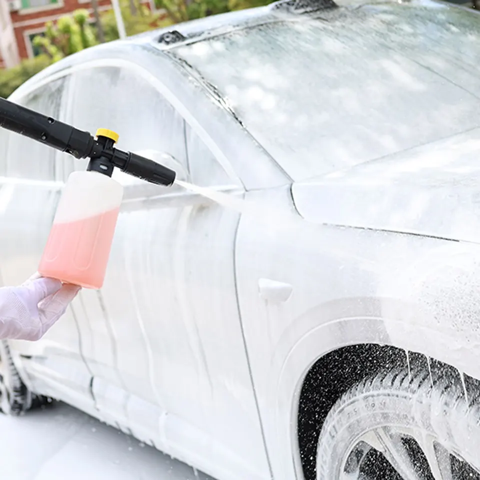 Canon à mousse pour lavage de voiture, nettoyeur à pression, Lance à mousse pour neige, buse d