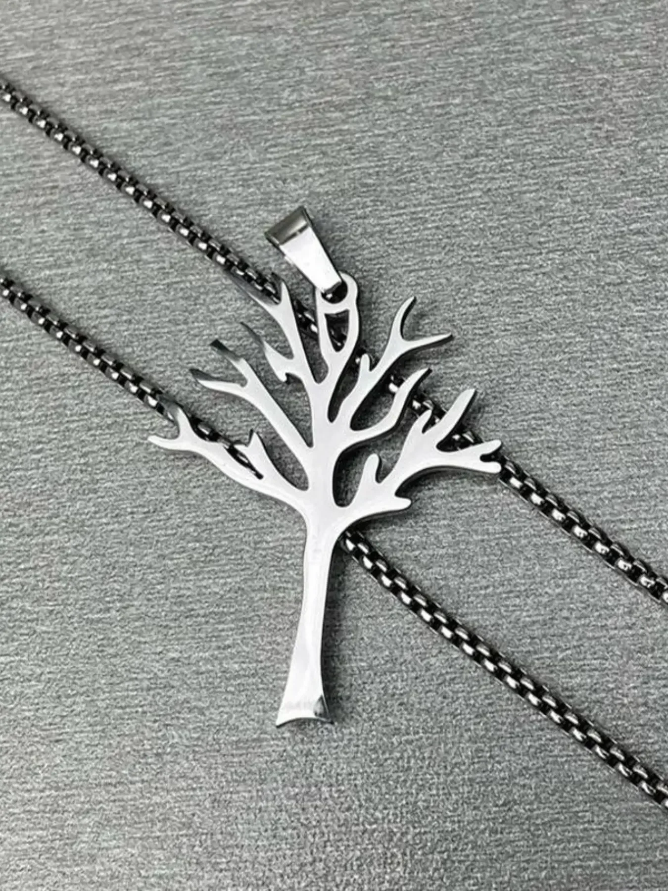 Poison Tree Necklace Chain Necklaces, , Modern Chain Tree Design Pendant Jewelry, Gothic Witch Jewelry, Perfect For Christmas And Birthday, Exquisite Jewelry