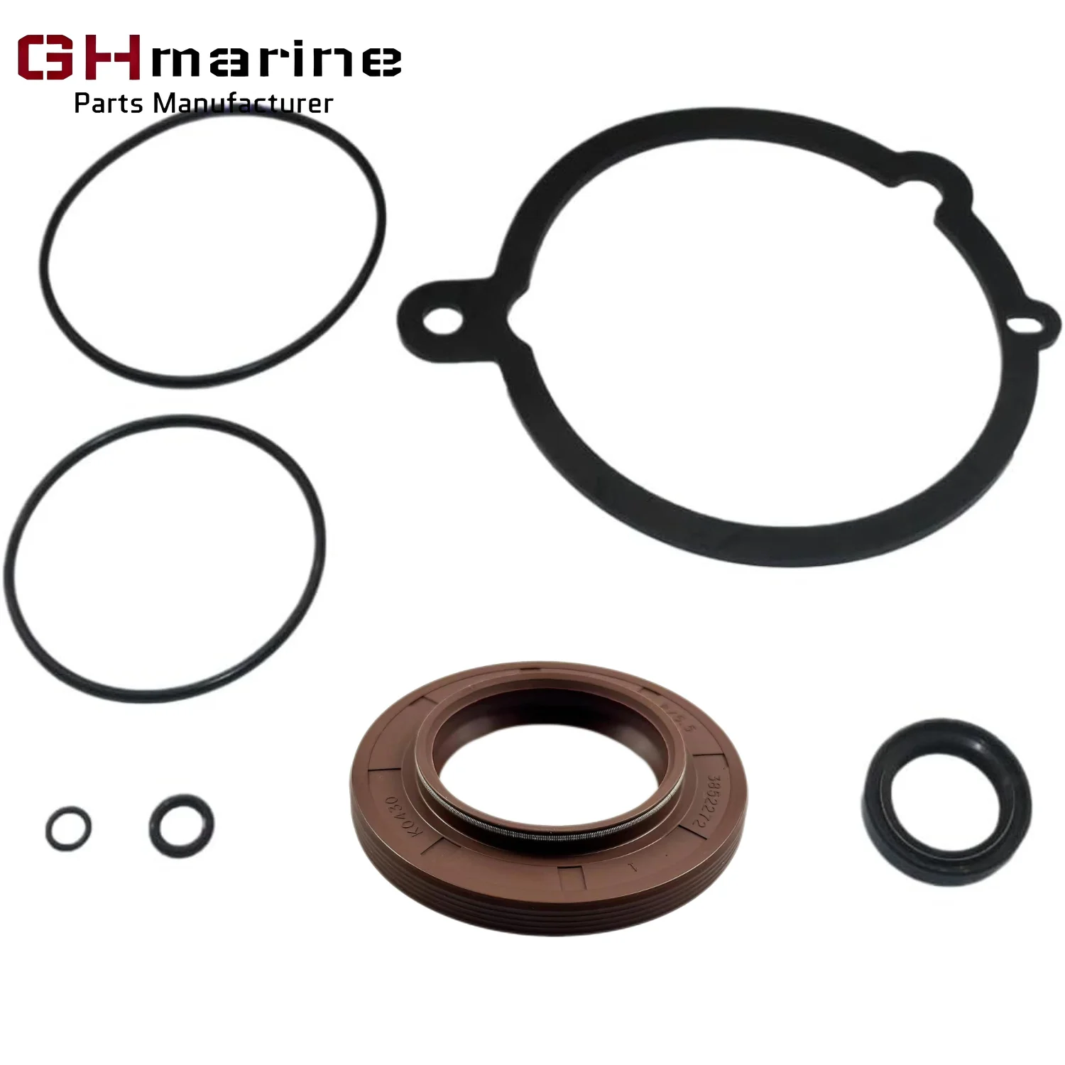 U-Joint & Bearing Carrier Repair Seal Kit 3852272 Fit for Volvo Penta Upper Gear Unit XDP X XHP XXP XDP 853868 23024 3852272