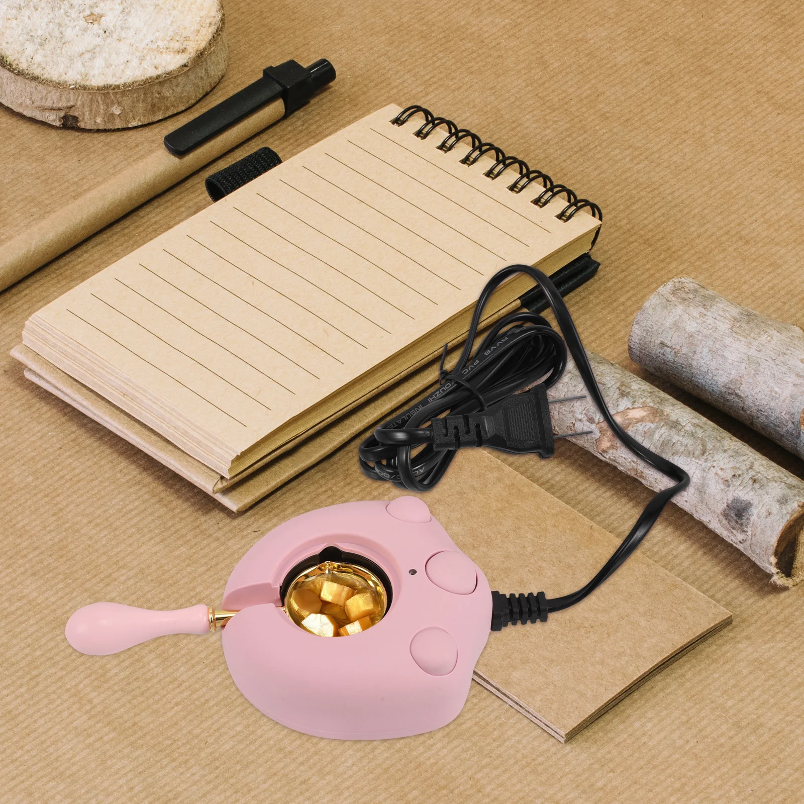 

Fire Lacquer Seal Electric Stove Wax Melt Sealer Melting Furnace Tool Kit Sealing Spoon