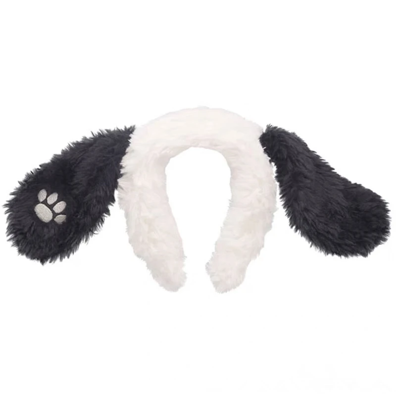 1piece classical Snoopy Hairband plush soft toys snoopy earmuff kids animal toys Children Educational Toys