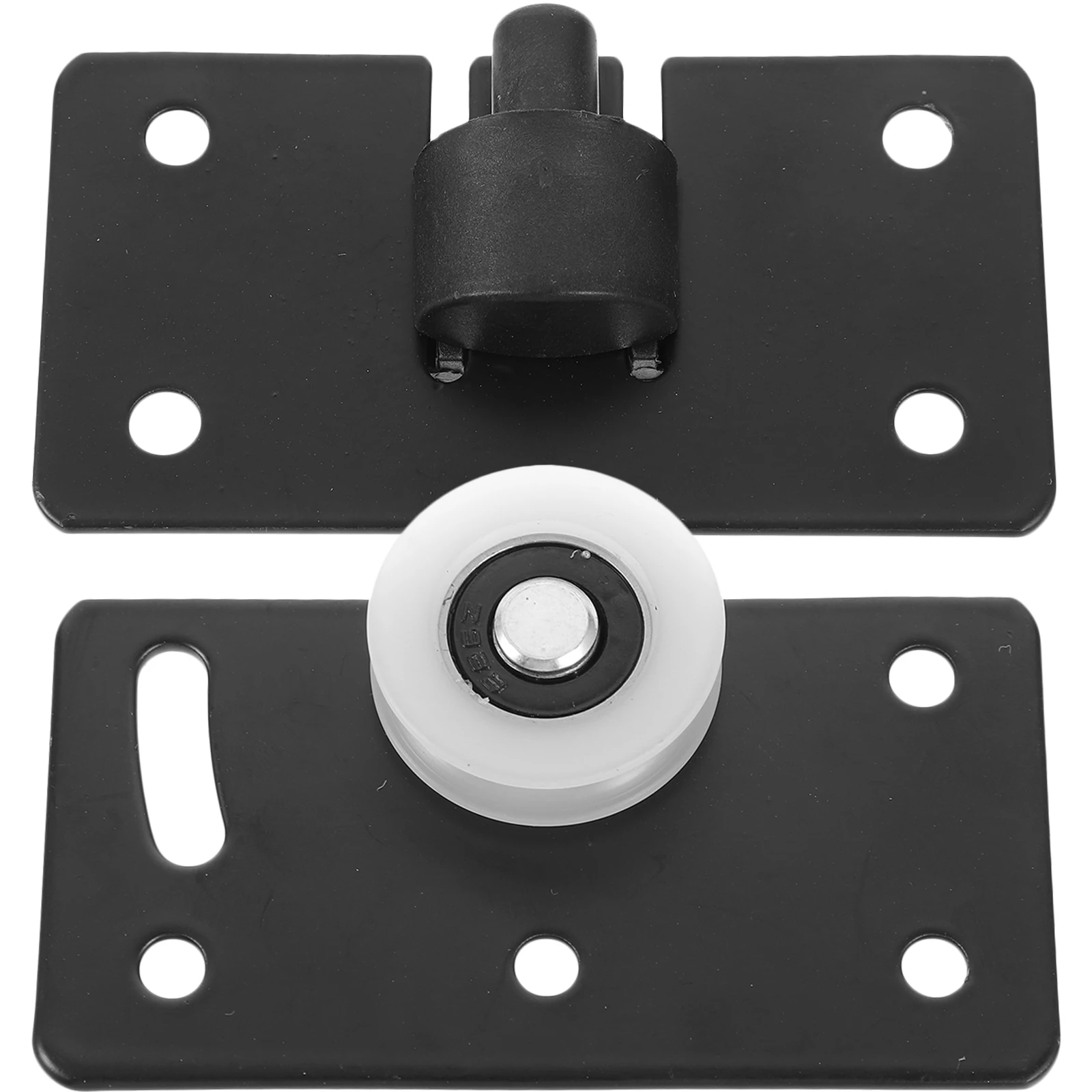 

2Pcs Sliding Door Rollers Heavy Duty Metal Door Wheels Smooth Sliding Pulley for Cabinet Wardrobe Cabinet Wheel