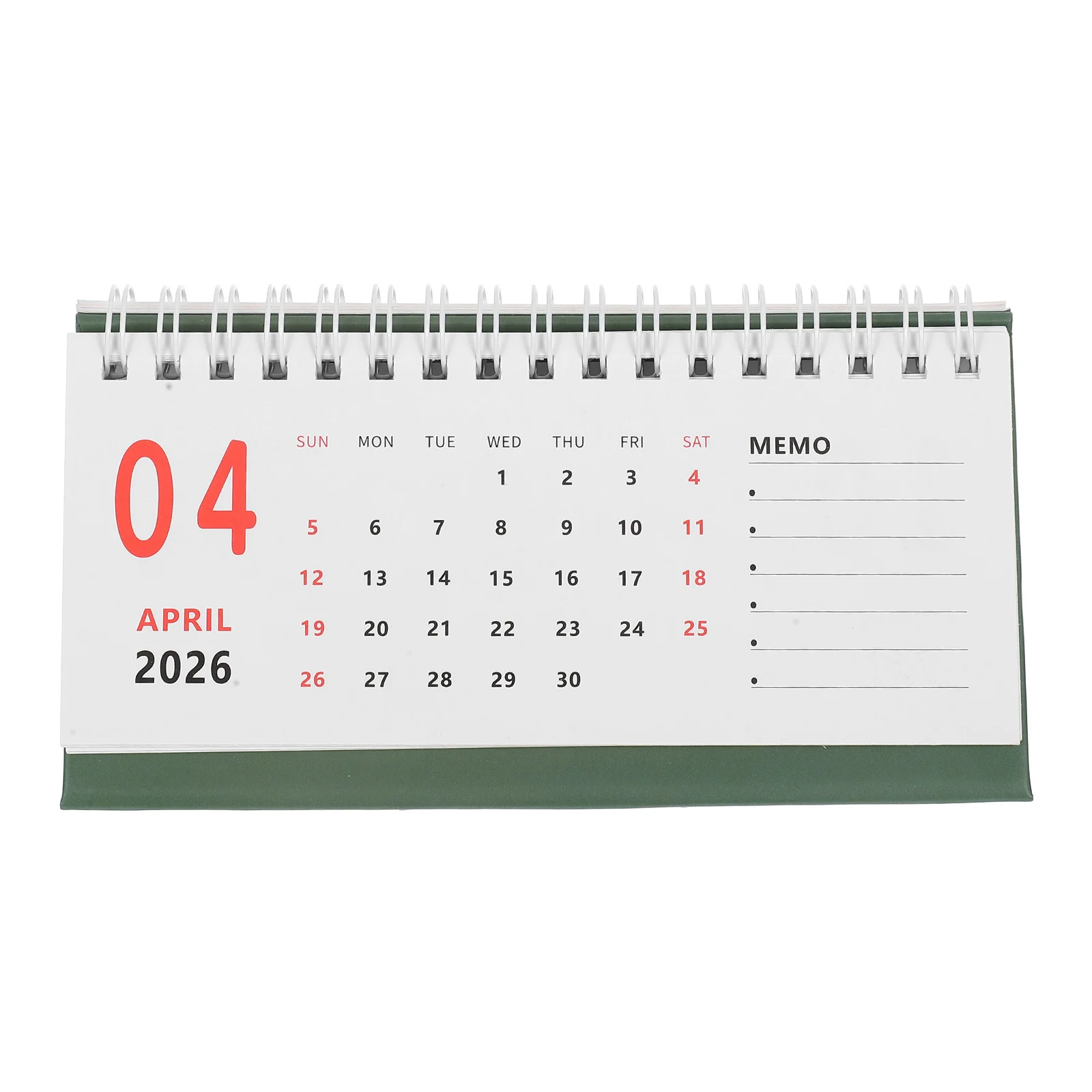 

18 Months 2026 Desktop Calendar Mini Standing Flip Planner July 2025 To December 2026 For Office School Small Monthly Desk