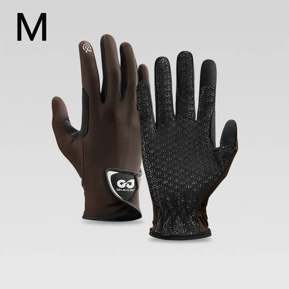 

New Breathable Riding Gloves Non-Slip Lightweight Equestrian Gloves Anti-friction Wear-resistant Horseback Gloves