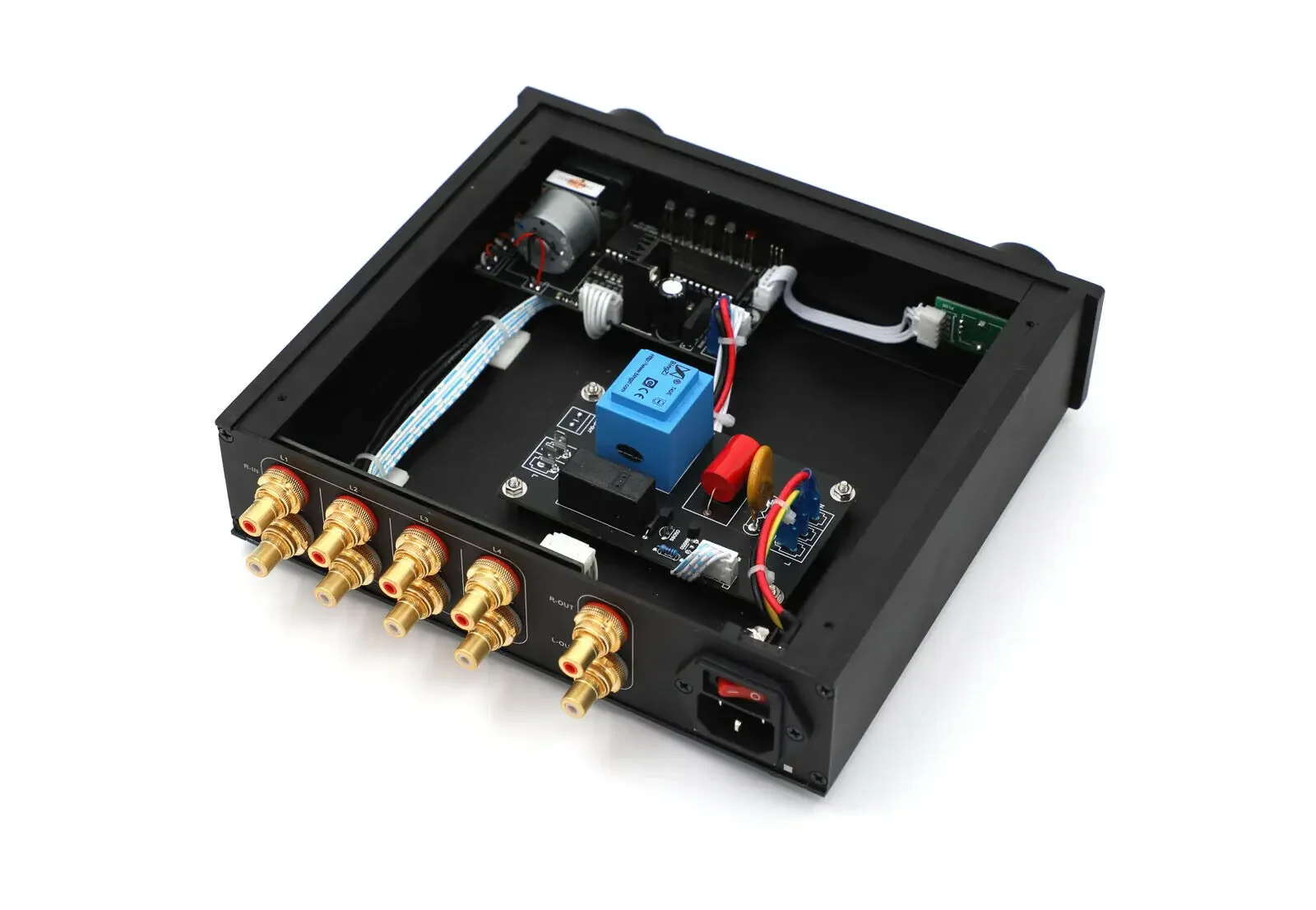 Remote Passive Volumen Controller Passive Vorverstärker Mit 4 Weg Eingang Preamp