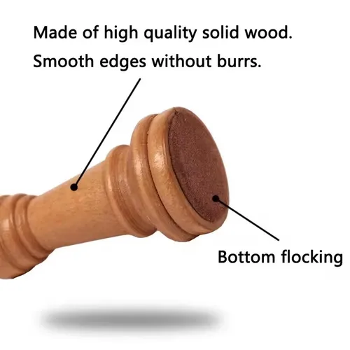 Imagen 2 del producto Juego de ajedrez magnético plegable de madera para adultos y niños, tablero de juego de fieltro, almacenamiento Interior, regalo familiar, 29cm * 29cm