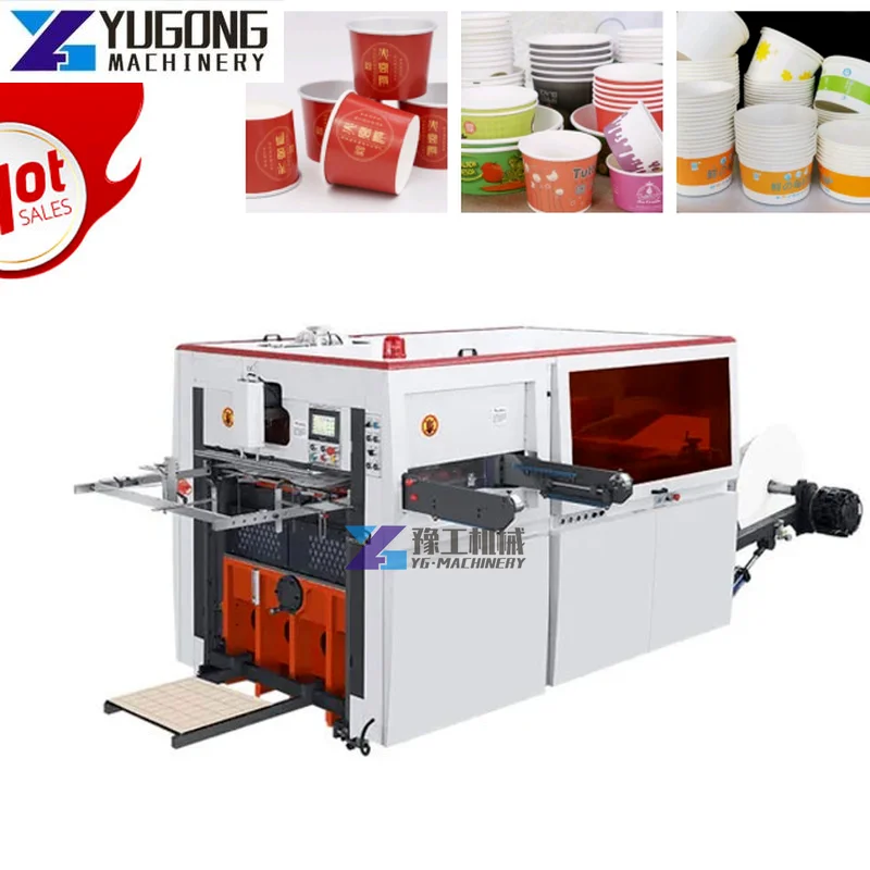 Paper Bowl Making Machine Paper Cup Machine Manufacturer High Speed Paper Bowl Make Machine Paper Plate Making Machine