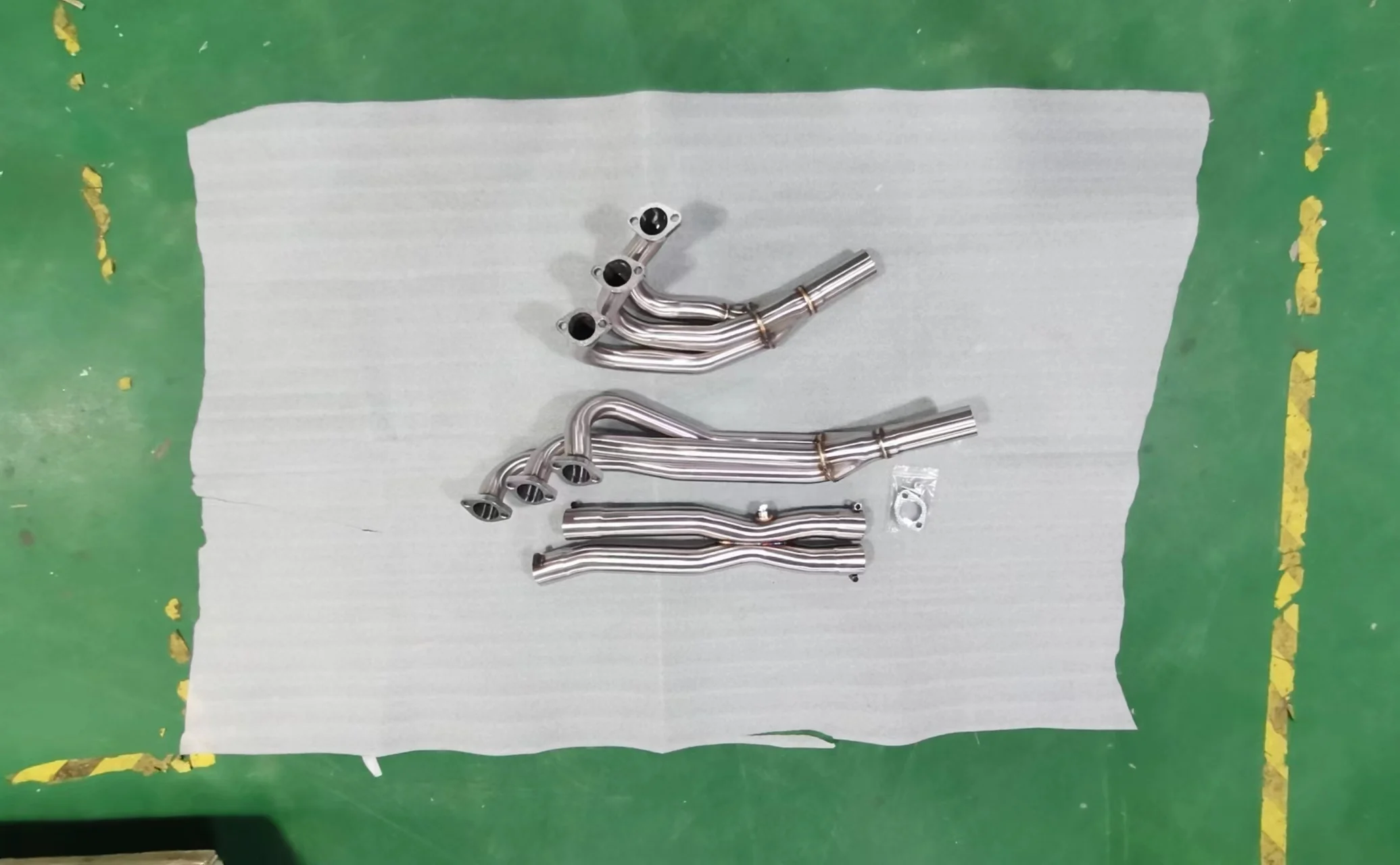 Fotografia 5: Coletor de Escape em Aço Inoxidável + Tubo Y Downpipe para BMW 325 E30/M20 1984-1991