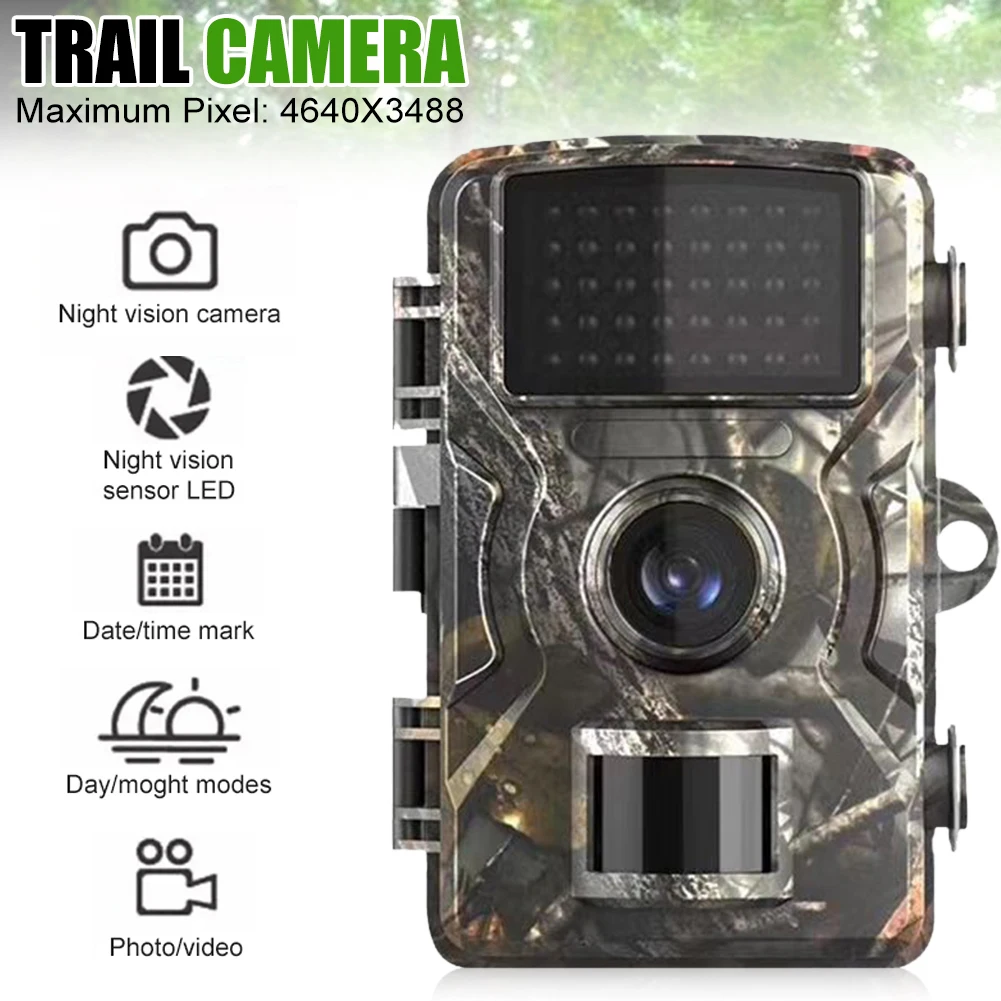 Hunting Scouting Camera DL001 16MP 1080P Wildlife Hunting Trail Surveillance Detector Camera with 12M Night Vision Motion Sensor