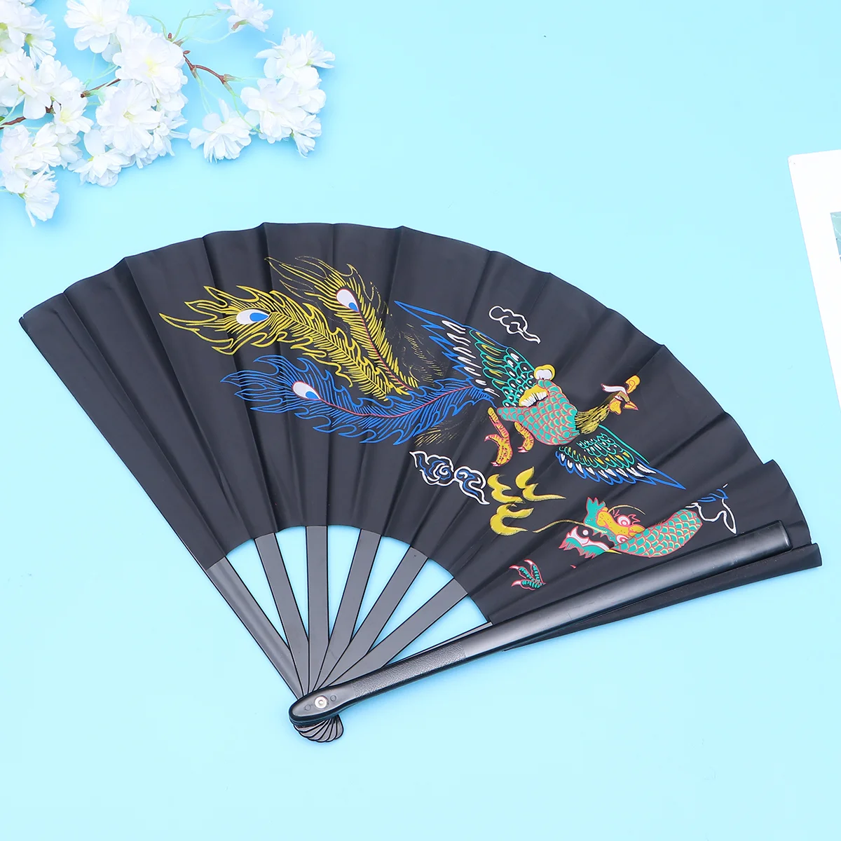 Hand Fan Dancing Fans Chinese Holding Foldable Handheld Delicate Folding Martial