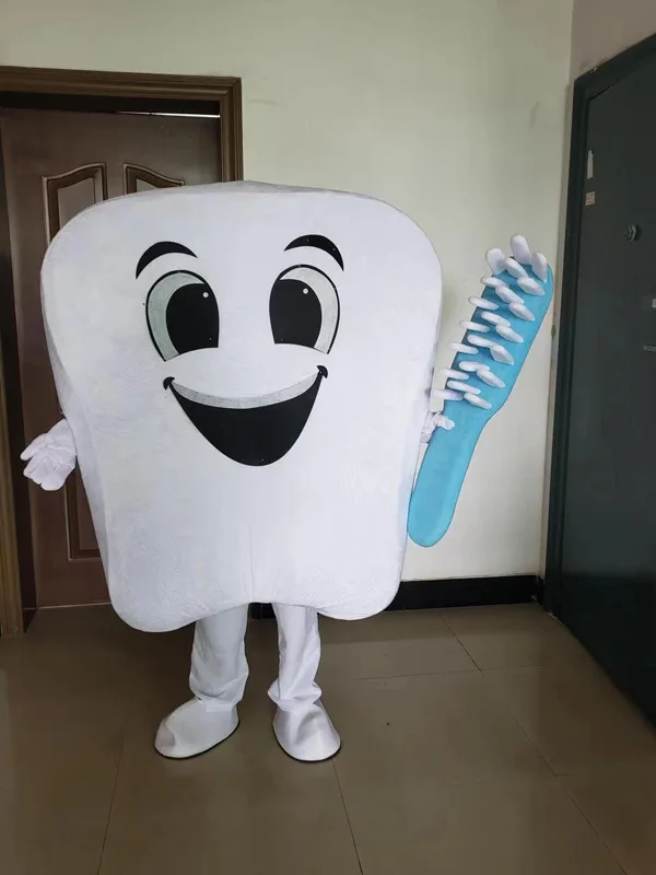 

2025 New Version the Tooth Mascot Costume Adult Birthday Party Fancy Dress Halloween Cosplay Outfits Clothing Xmas
