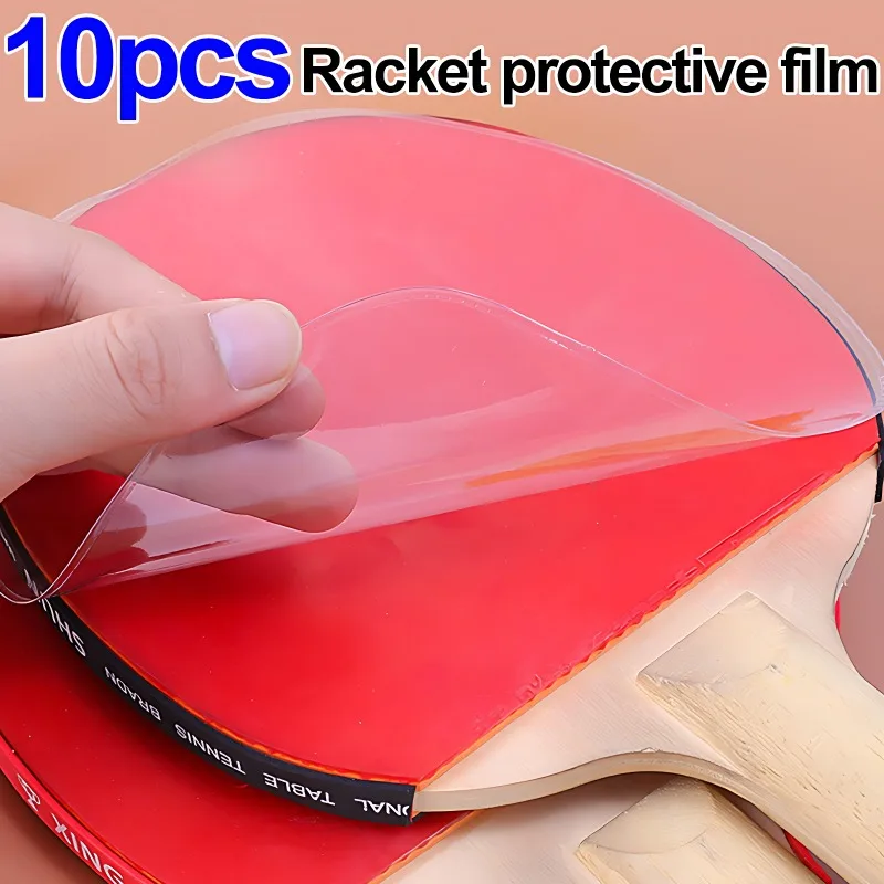 2/10pcs Table Tennis Protective Film Un-sticky Film Ping Pong Bat Protector Accessories Table Tennis Rubber Protective Film