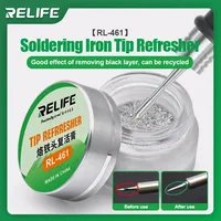 RELIFE RL-461 Soldering Iron Tip Cleaner Refresher For Remove The Oxide Layer of The Solder Tips Restore And Update Repair Tools