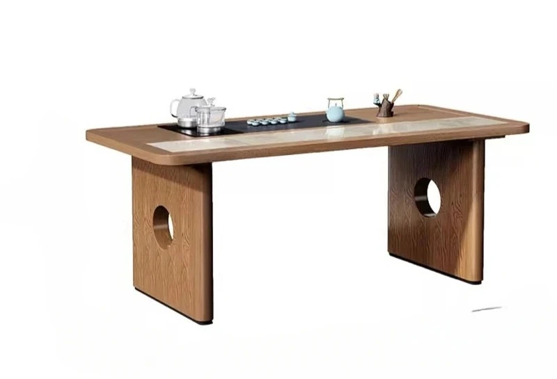 

New Chinese tea table and chair combination office tea table modern and simple, home tea table
